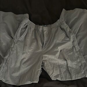 Zara Gray Wide-Leg Pants